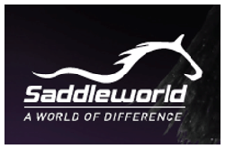 Saddleworld Logo Negative