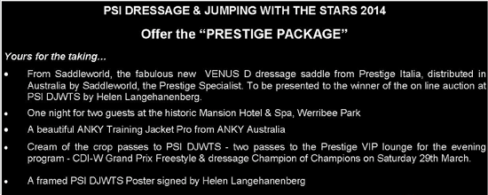 Prestige Auction Ends